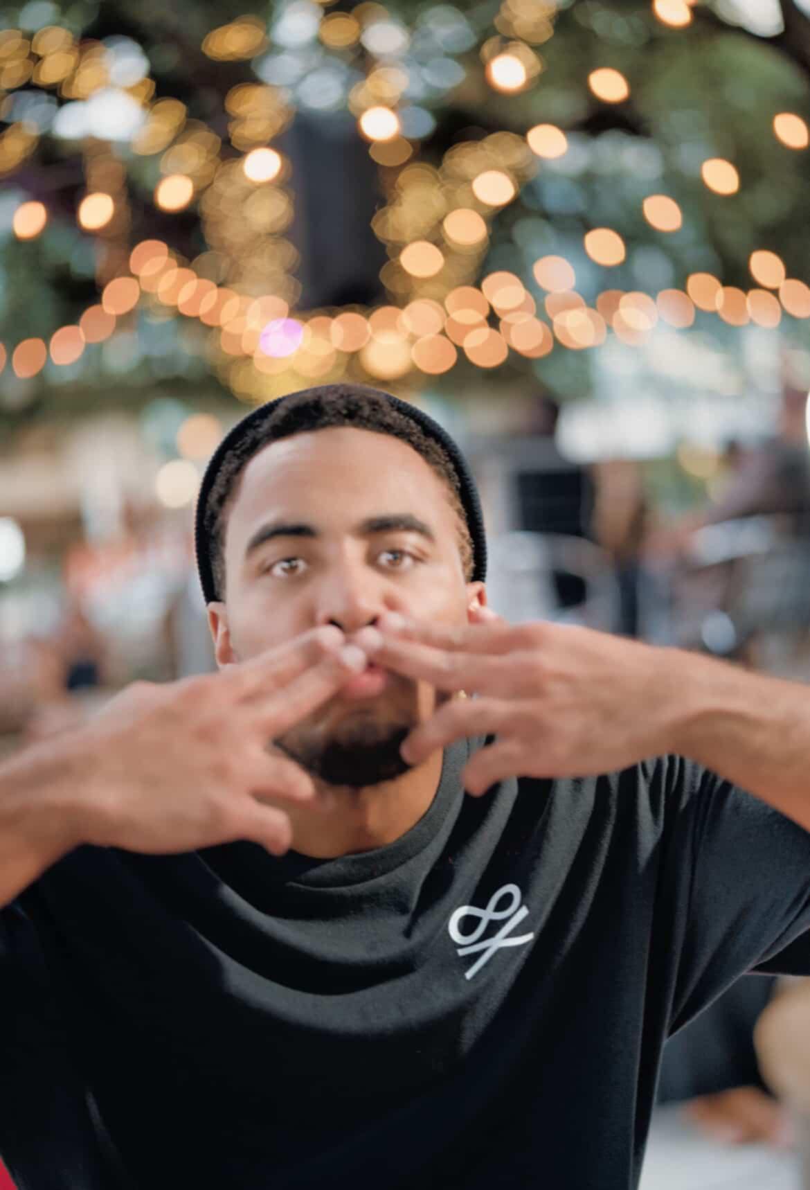 Duality Black & White Checkered Yoga Pants