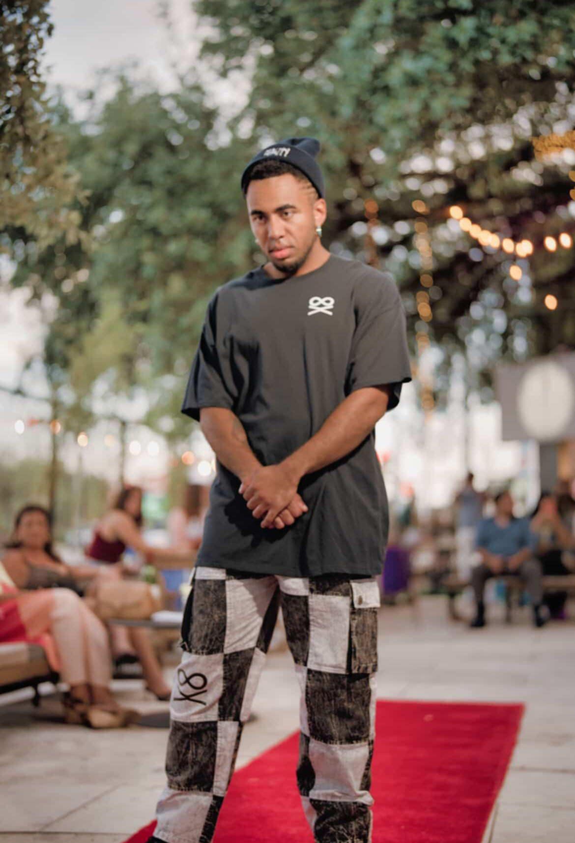 Duality Black & White Checkered Yoga Pants