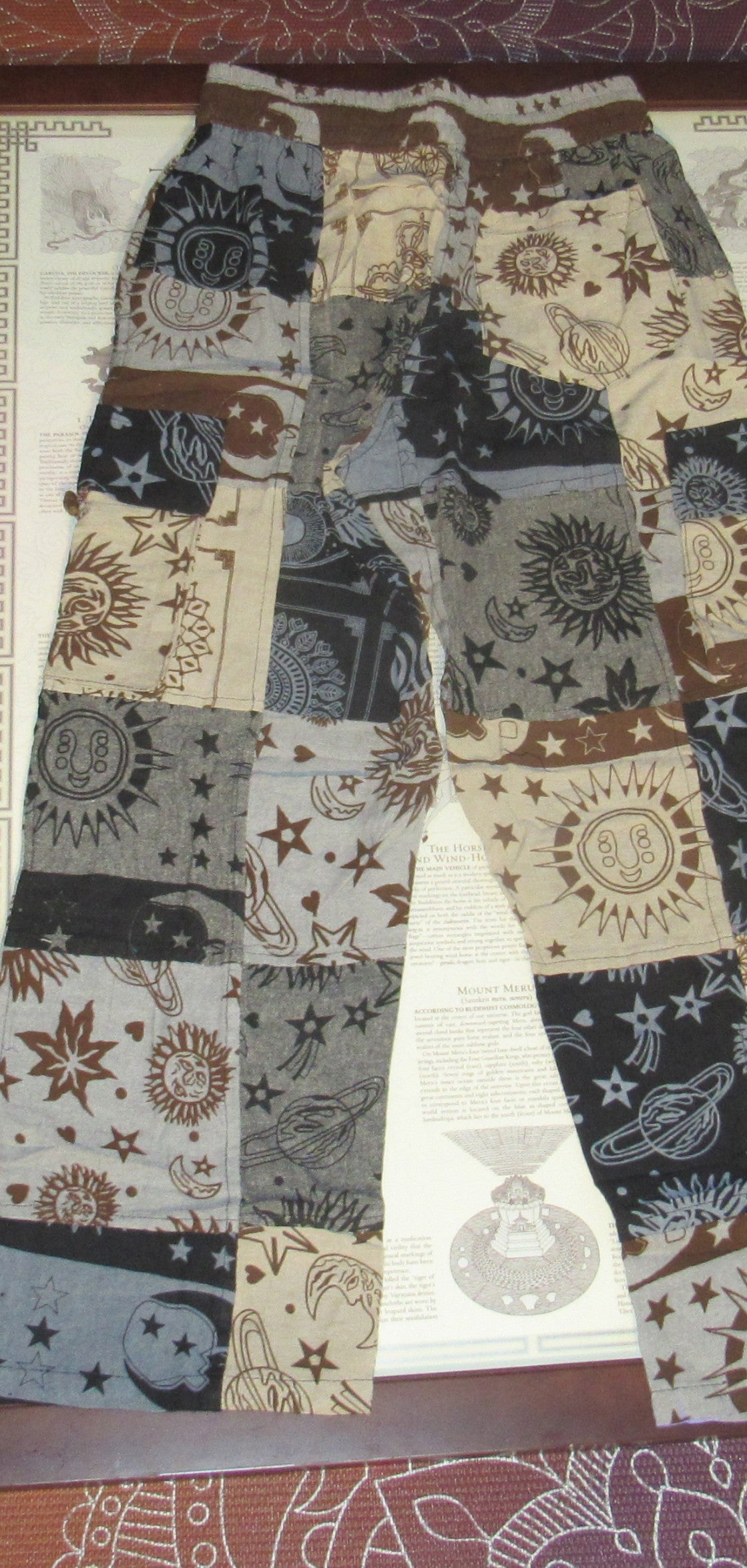 Duality Universe Patchwork Yoga Pants