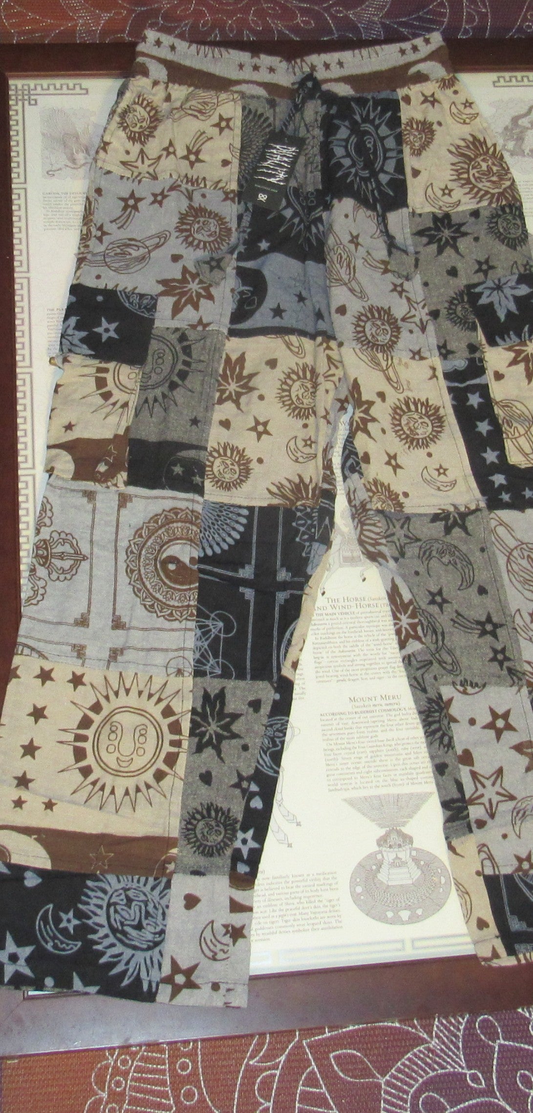 Duality Universe Patchwork Yoga Pants