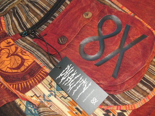 Duality Red Patch Yoga Pants