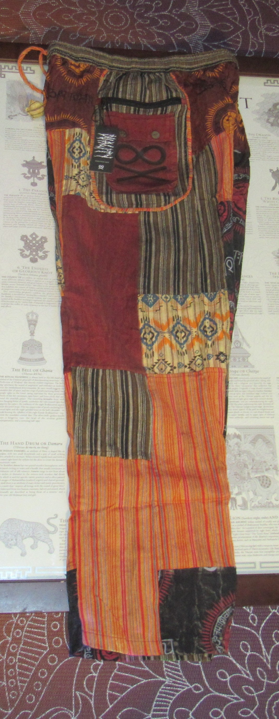 Duality Red Patch Yoga Pants